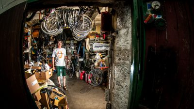 Fahrradhändler in Witten ganz oldschool: Umme Ecke bei Uwe Fielicke