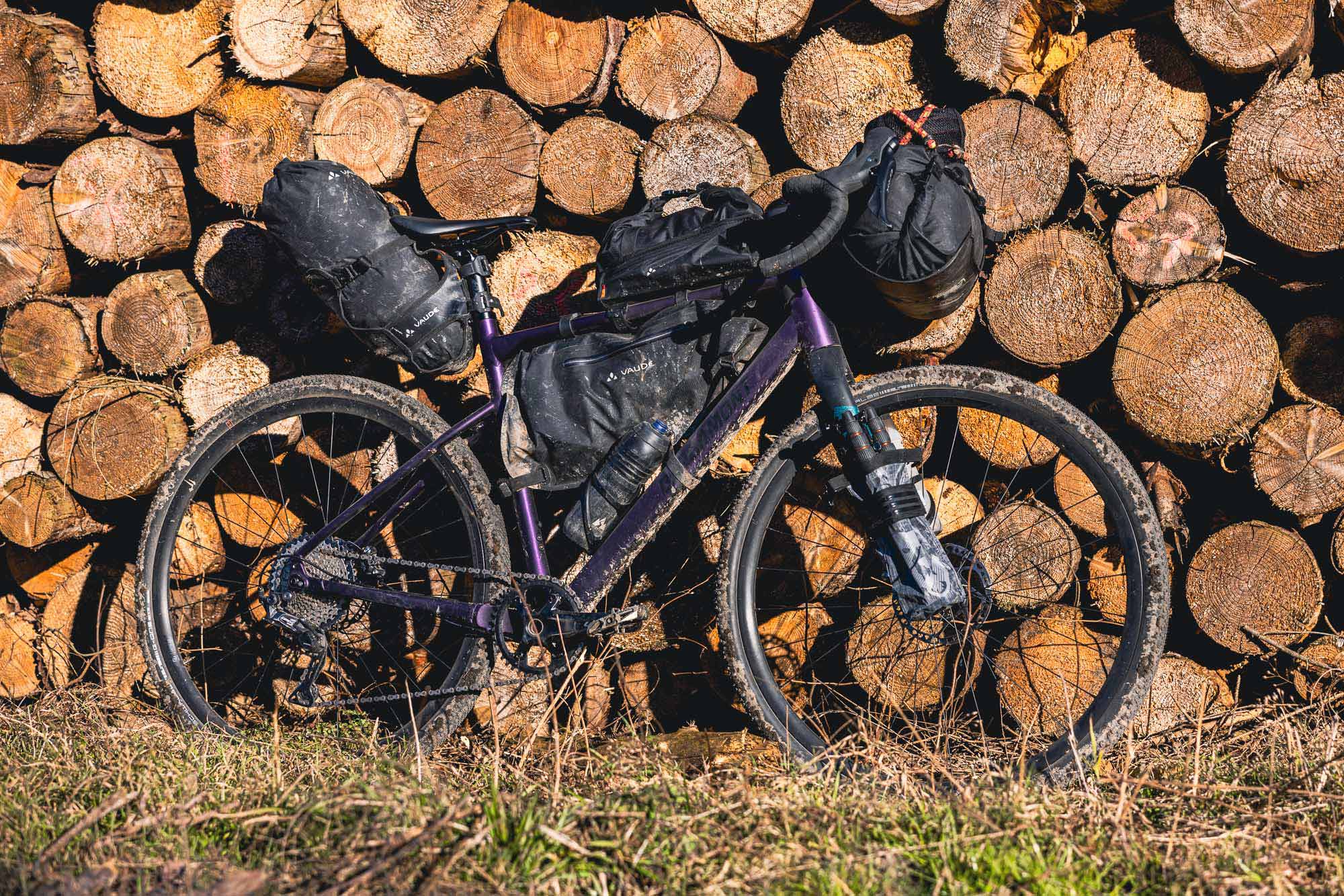 Bergamont grandurance 8 im bikepacking modus