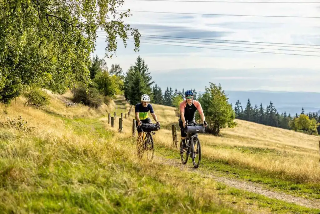 Mit dem gravelbike im erzgebirge