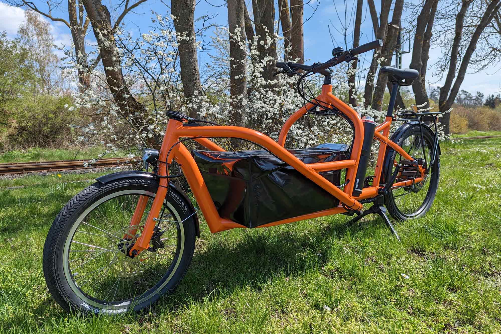 Vsc finn cargo bike in the wild
