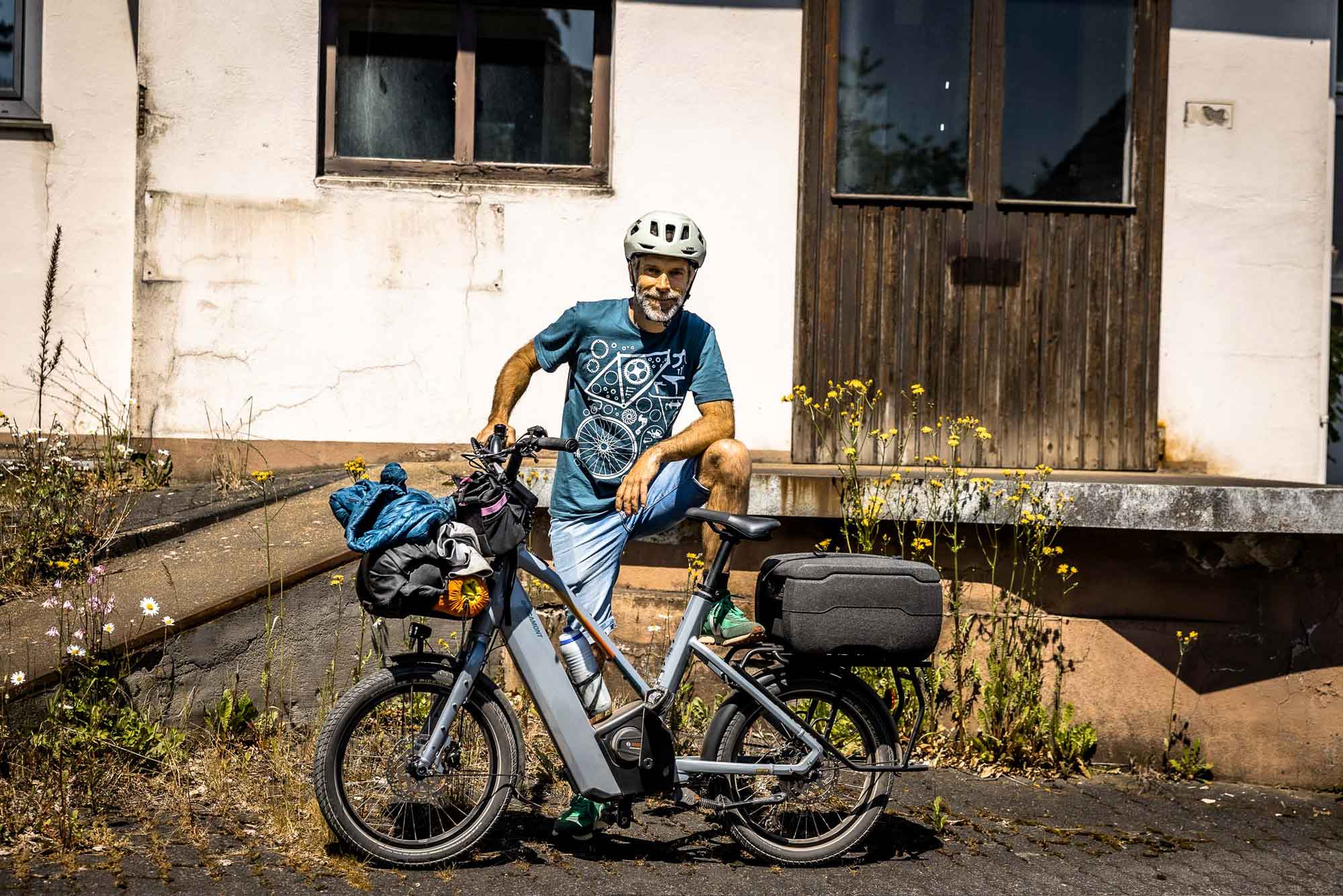 Bergamont hans-e test: es war ein bikepacking-trip der anderen art – aber martin hatte richtig viel spaß dabei!