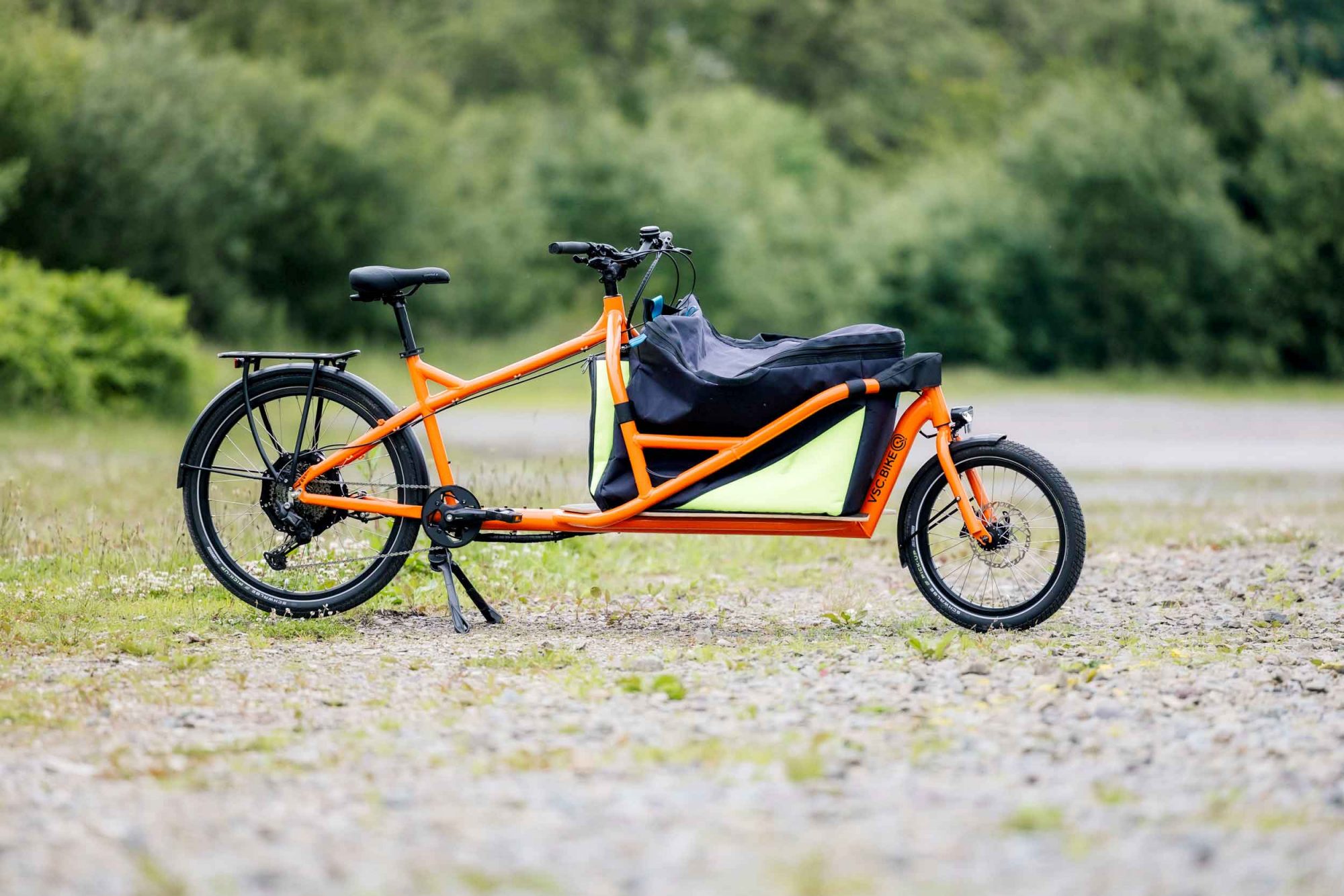 Lastenrad finn, eine kooperation von pendix und vsc. Bike