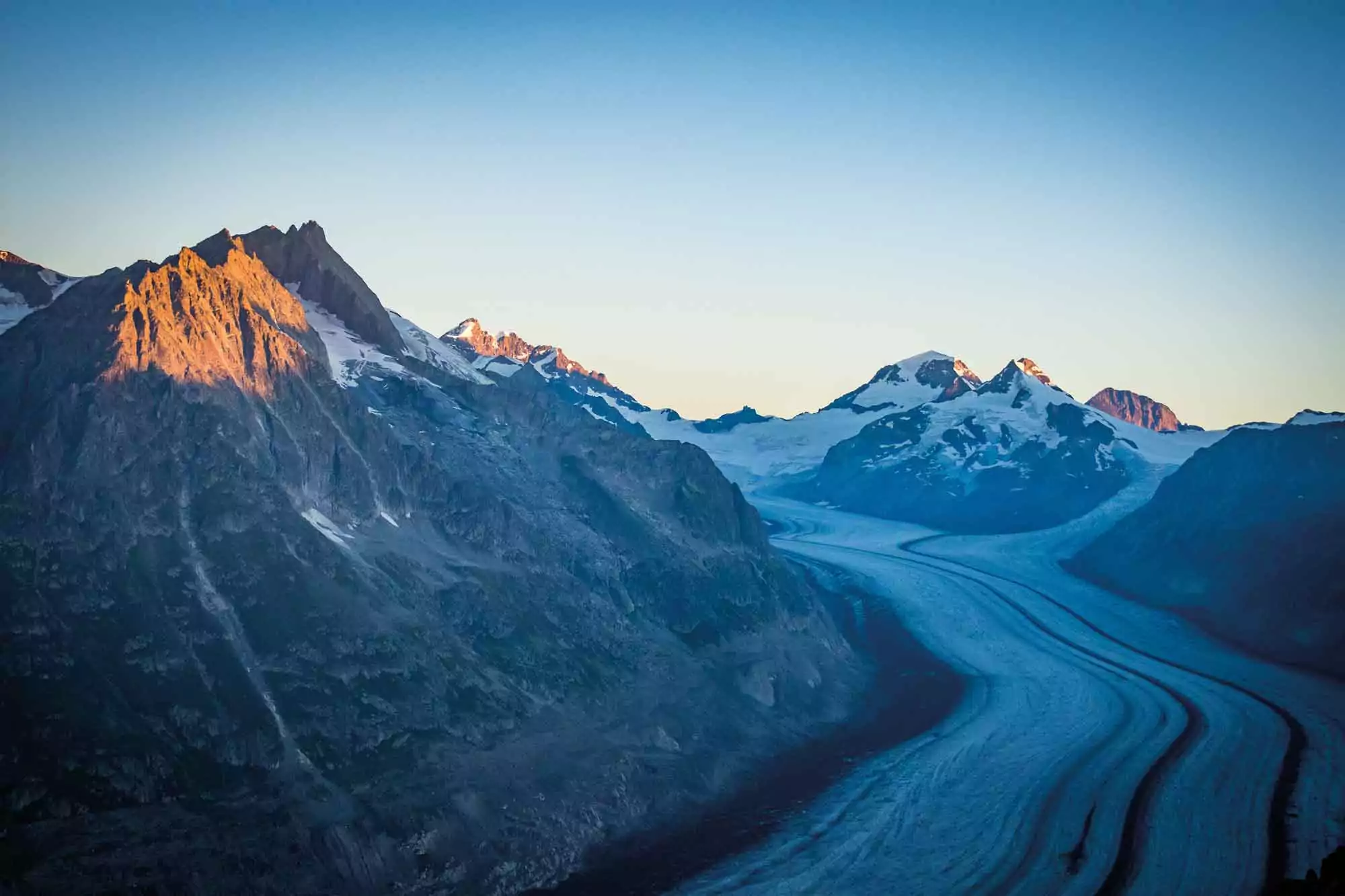 Klimawandel in den alpen: transalp-abenteuer mit schattenseiten 1 Aletsch arena 42 | lifecycle magazine